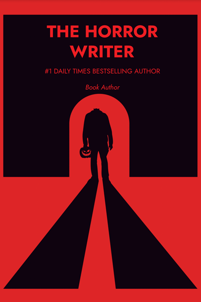 JotterPad's Horror Novel Template book cover for you to explore.