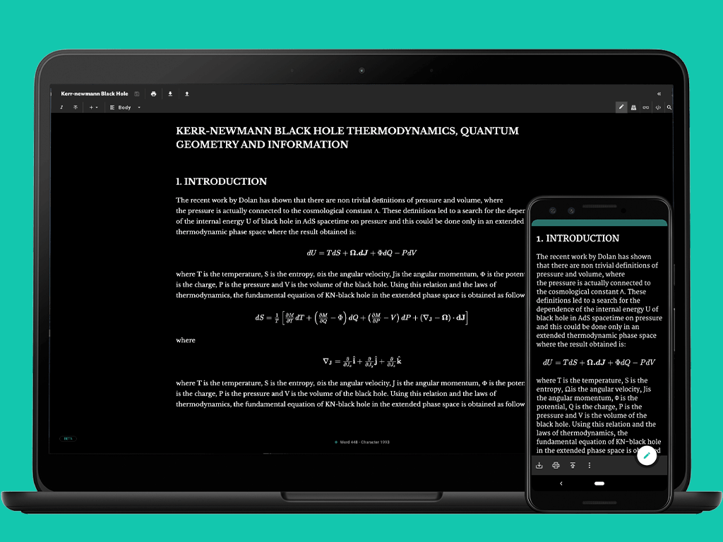JotterPad Now Comes With TeX Equations
